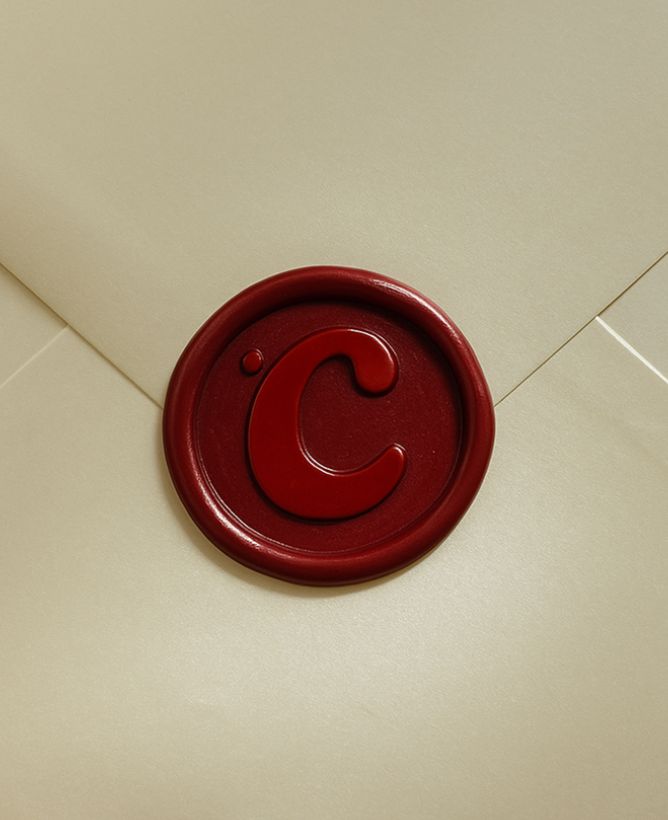 Red envelope stamp